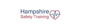 Hampshire Safety Training logo with a heart.